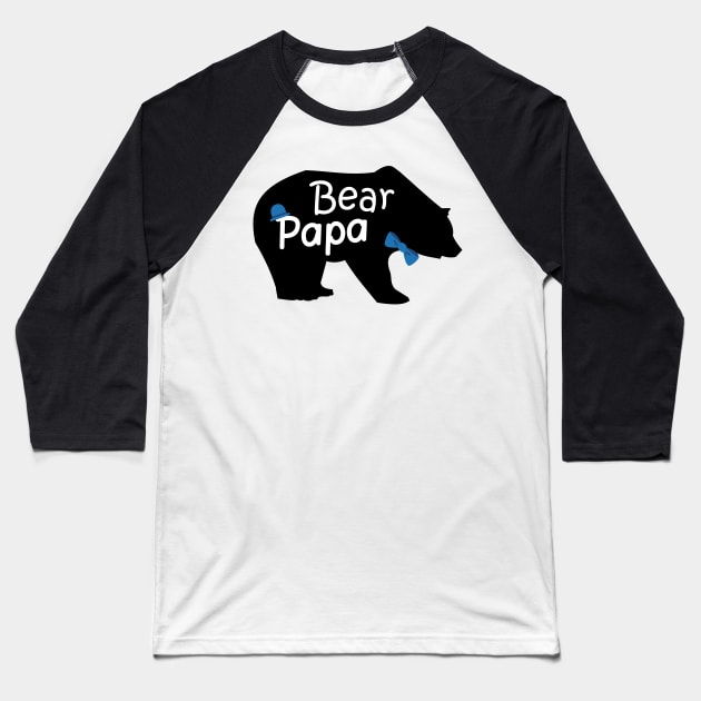 Bear Papa On Baseball T-Shirt by Shop Ovov